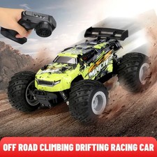 Remote Control Car 4WD Off-Road Monster Truck - 2.4GHz High Speed RC Stunt Car -