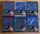 Ultra Pro Top Loaders Color Border RED, BLUE, BLACK, WHITE PURPLE Color Match