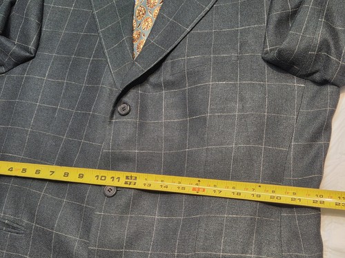 Hugo Boss Ethomas Sport Blazer Jacket Men 48 Wool Silk Linen Angelico Turkey - Picture 17 of 18