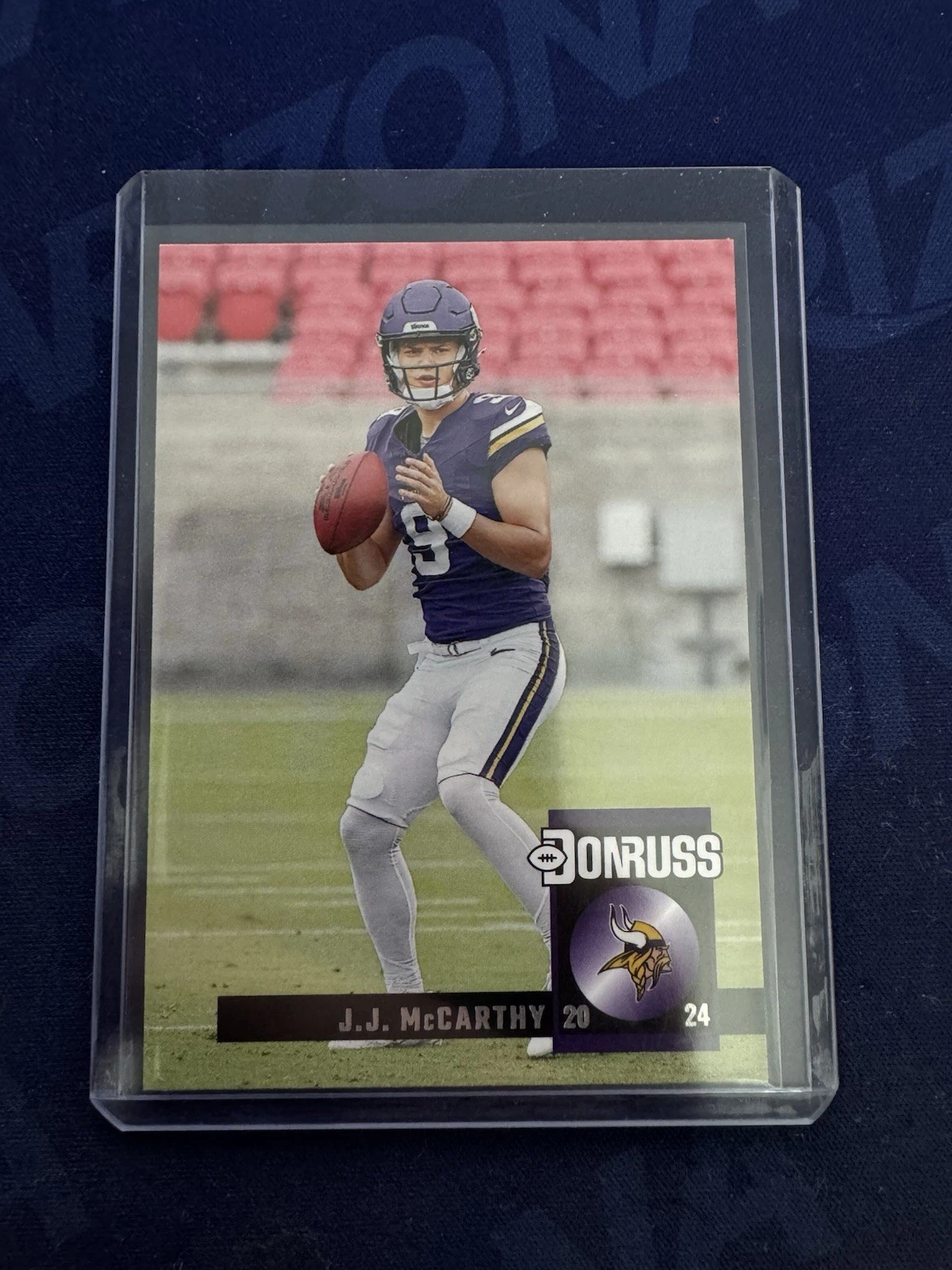 2024 Panini Donruss J.J. McCarthy Retro 1994 Rookie Card RC #27 Vikings