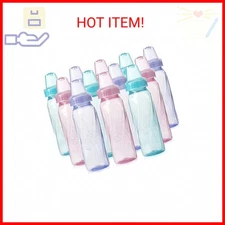 Evenflo Feeding Classic Tinted Plastic Standard Neck Bottles for Baby, Infant an