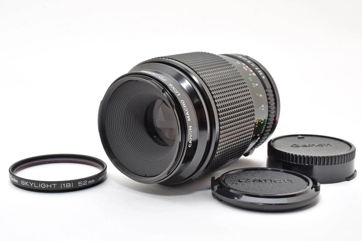 Canon FD Camera Macro/Close Up Lenses 100mm Focal for sale | eBay