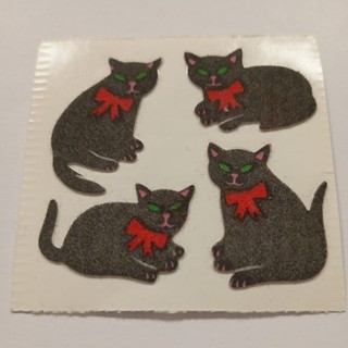 Fuzzy Stickers Abriss Vintage O240
