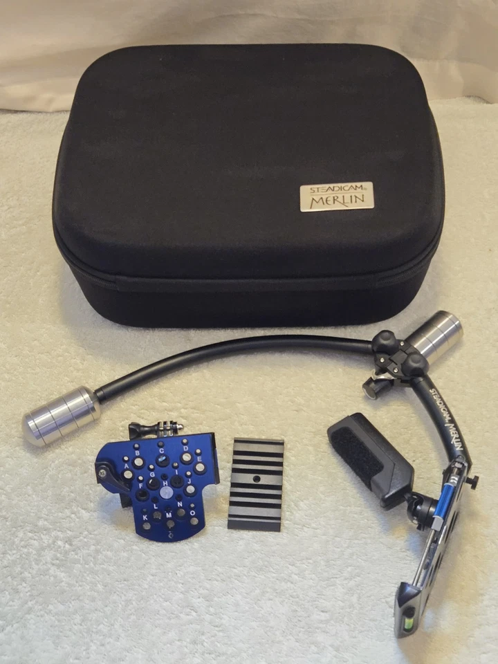 Merlin Camera Stabilizing System Steadicam W/ Case, Steadycam  - Image 2 of 4
