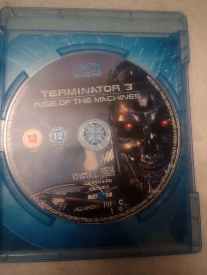 Terminator 3: Rise Of The Machines (2003) UK Blu-Ray - RARE & Out Of Print VGC - Image 3 of 3
