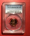 1997S US LINCOLN CENT PCGS Proof 69 RD Deep Cameo! Certified!