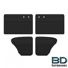 1956 - 64 Vw Volkswagen Bug Black Economy Replacement Door Quarter Panels 1956 - 64 Vw Volkswagen Bug Black Economy Replacement Door Quarter Panels