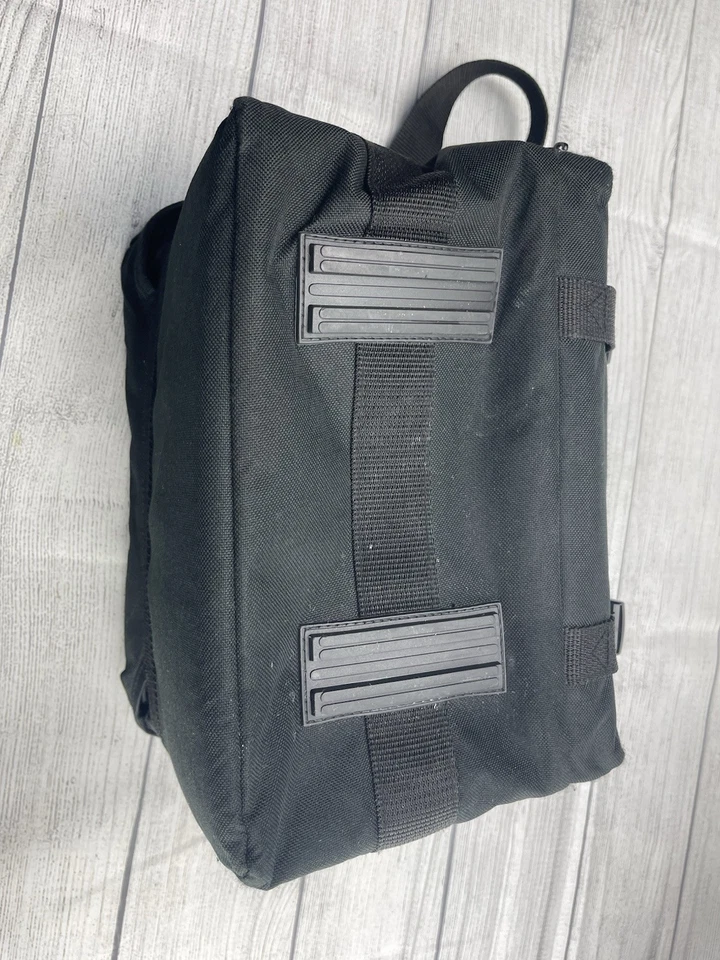 Bolso de mano grande Nikon DSLR de lona negro Foto 4 de 4