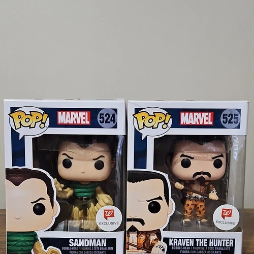 Funko Marvel 80 Years Sandman & Kraven Walgreens Exclusive Pop! Vinyl Bobblehead