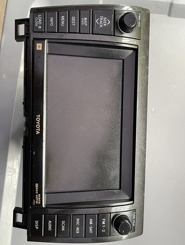 TOYOTA Sequoia 2007-2010 JBL GPS Navigation MP3 Radio CD Player 86120-OC230 OEM - Picture 3 of 11