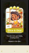 Slice & Dice  -  MONOPOLY! STICKERS GO    3⭐ Set 6 - BLAZING Fast Delivery