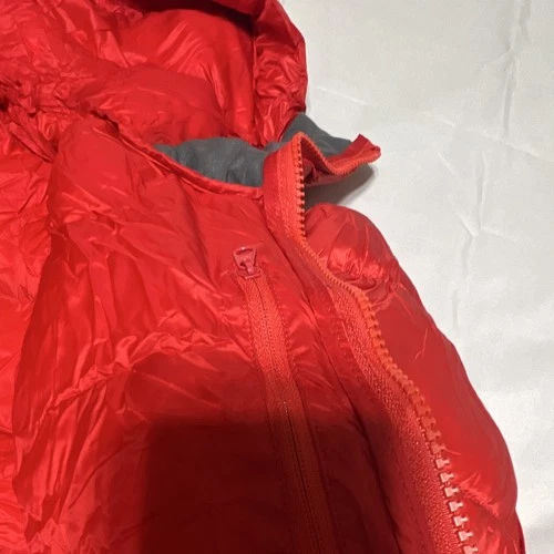 Montane Featherlite 800 Down Hooded Puffer Jacket Full Zip Packable Men’s L Red image 9