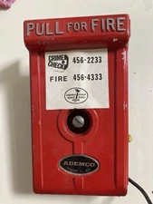 Ademco 529 Fire Alarm Pull Station 