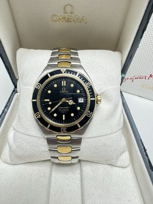 Omega Seamaster 200M Automatic, Ref.368.1041, ''Pre-Bond'' 18k Gold, Kaliber 1111