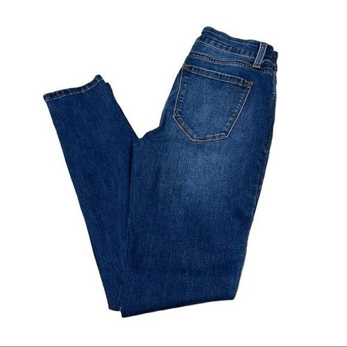 KanCan Blue Mid Rise Skinny Jeans Gr. 7 - Stretch Denim Classic Fit - Bild 2 von 10