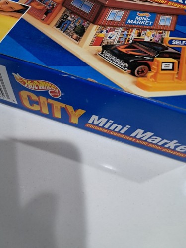 Vintage ~ 1990 Hot Wheels City ~ Stop & Go ~ Mini Market ~ Neu in versiegelter Verpackung! - Bild 7 von 9