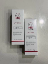 Elta MD UV Clear Broad Spectrum SPF 46 1.7oz/48g NEW IN BOX