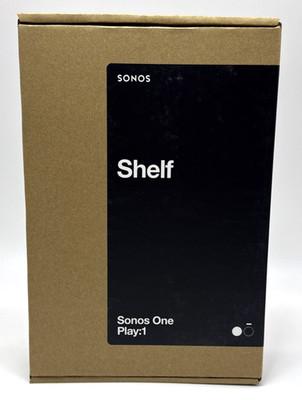 Sonos Shelf Mount for the Sonos One One SL or PLAY:1 Black S1SHFWW1BLK