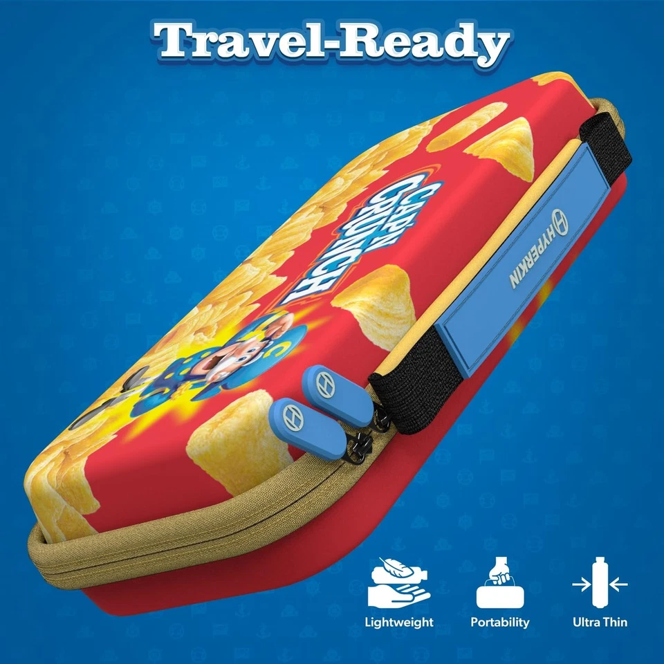 Hyperkin Limited Edition Official Cap'n Crunch Hard Shell Travel Carrying Case! - Image 2 of 2