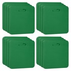 16pcs Portable Stadium Bleacher Seat Pad EVA Foam Cushion Kneeling Mat Green