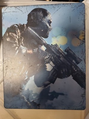 Call of Duty Ghosts Hardened Ed. PS3 Steelbook [TOTALLY DAMAGE] + Game /