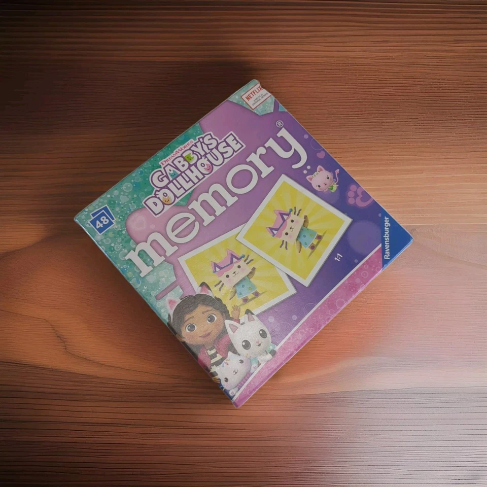 Ravensburger - Gabbys Dollhouse Matching Memory Pairs Game NEW Free Shipping  - Image 3 of 3