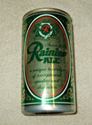 Empty Beer Can Rainier Ale opened from bottom — photo 1