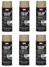 SEM Paint Carpet Plastic Vinyl Flat Light Buckskin Aerosol 15093 (6 Pack)