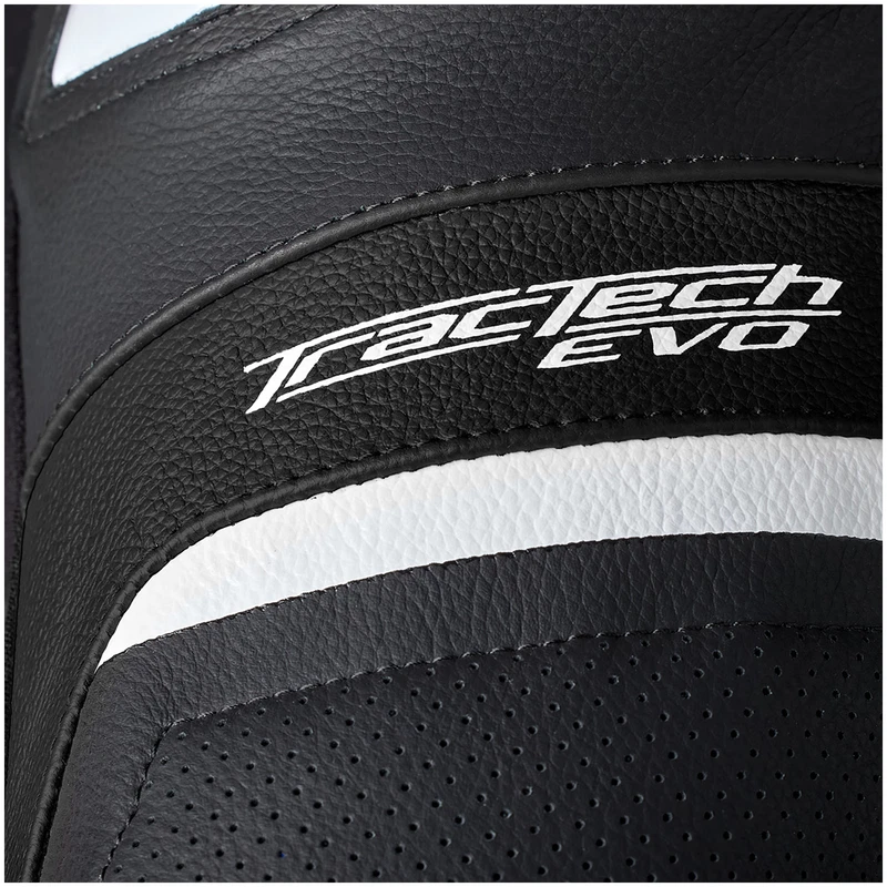 RST Tractech Evo 5 Leather Black White, photo 5 of 6