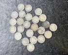 Barber 10c Silver Dimes Lot of 24 90% Silver NO RESERVE