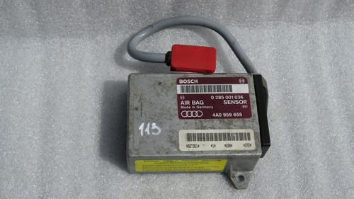 AUDI 100 A6 C4 - AIR BAG SENSOR Steuergerät / ECU 4A0959655 BOSCH 0285001036