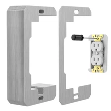 20 Pcs Wall Plate Spacer,Spacers for Electrical Outlets, Metal Flush Fit Devi...