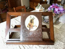 Mid Century Drexel Heritage Adjustable Wood Table Top Book Stand