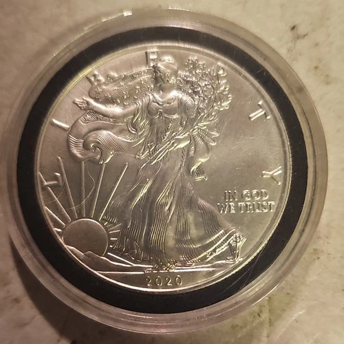 United States Mint American Eagle 2020 1 oz Silver Coin Business Strike