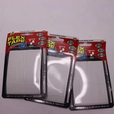 (3-Pk) Flex Seal Mini Strong Rubberized Waterproof Tape Rubber White TFSWHTMINI