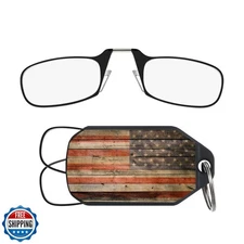 Always With You by ThinOptics Keychain Reading Glasses - Slim, Folding Armles