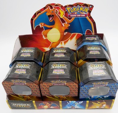 Pokemon Hidden Fates Verborgenes Schicksal DISPLAY + TIN Boxen LEER DEKO