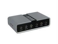 STARTECH 7.1 USB AUDIO ADAPTER EXTERNAL SOUND CARD WITH SPDIF DIGITAL AUDIO