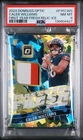 2024 PANINI DONRUSS OPTIC FIRST YEAR FRESH RELIC ICE CALEB WILLIAMS RC /49 PSA 8