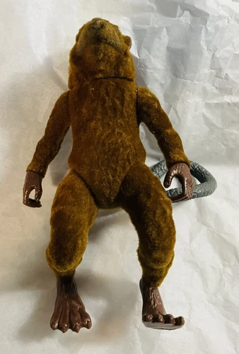 Vintage 1992 Mirage Studios Playmates TMNT Master Splinter Figure Hairy Flocked