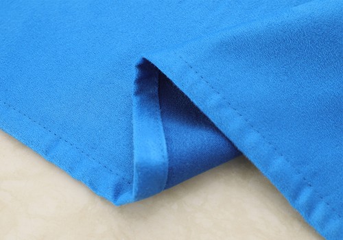 Solid Suede Rectangular Round Tablecloth For Wedding Party Banquet Dining Table - Imagen 53 de 68