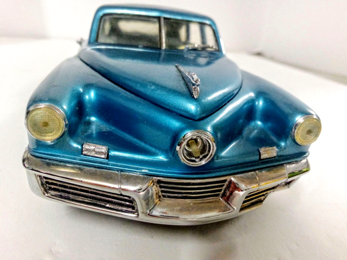 Vintage Franklin Mint Precision 1948 Tucker Torpedo Blue Diecast 1:24 Scale Car - Picture 2 of 20