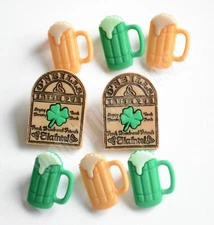 Slainte / St. Patrick's Day Buttons / Green Beer / Jesse James ~ Dress It Up
