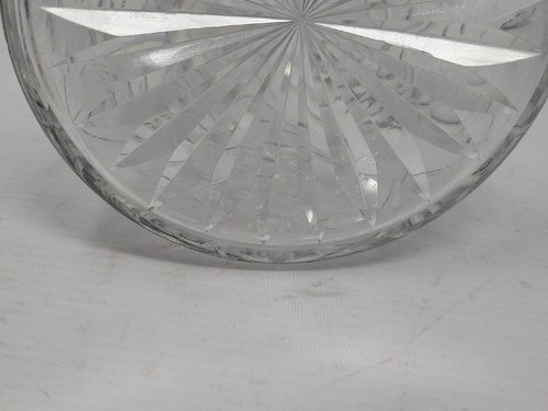 Cerchio in argento sterling Robert Wallace & Son: brocca in vetro taglio brillante americano - Foto 20 di 24
