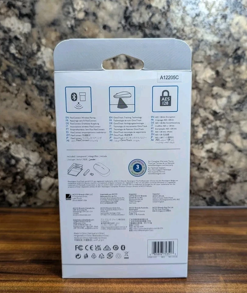 Kensington SureTrack Dual Wireless Mouse for Windows or macOS K75351WW - Image 2 of 3