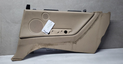 BMW E46 Cabrio Seitenverkleidung Türpappen Hinten Rechts Leder Creme