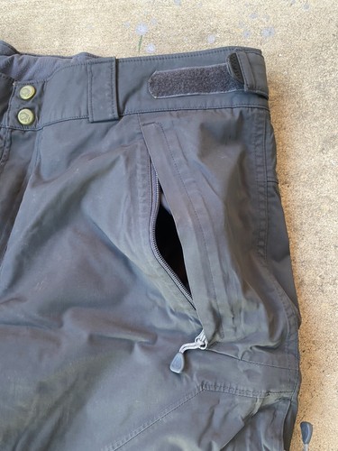 Mountain Hardwear Dry Q Snowboarding Pants Mens Large Gray Insulated Snow Ski - Picture 9 of 14