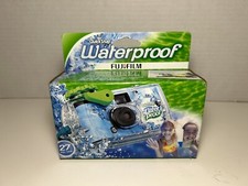FujiFilm Disposable Quick Snap Waterproof Camera 27 Exposures Expire 04-2021 New