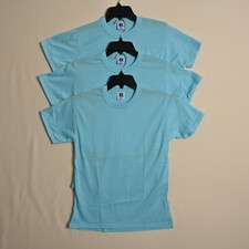Vintage Russell Athletic Robin Blue Basic T-Shirts Youth Large - Lot of 3 - 4035