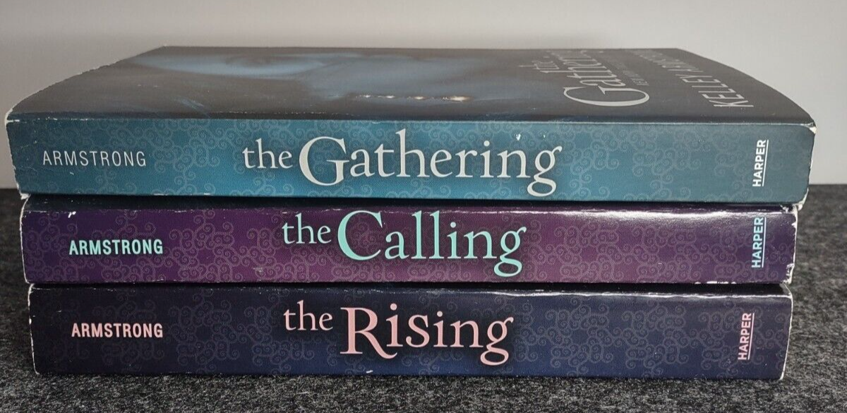 Darkness Rising Trilogy Kelley Armstrong Complete Set Gathering, Calling, Rising